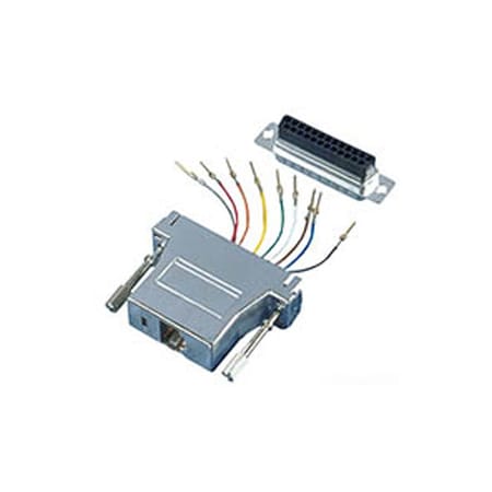 Male Shielded Adapter Kit, 9-Pin DB Connector
